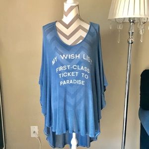 Today Sale Only! •WILDFOX• Flowy Tahiti Tunic